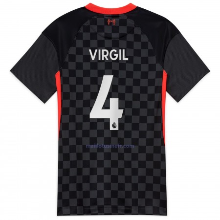 Maillot de Foot Liverpool Virgil van Dijk 4 Troisième 2020-21